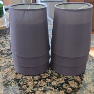 Elegant Gray Table Lamp Set